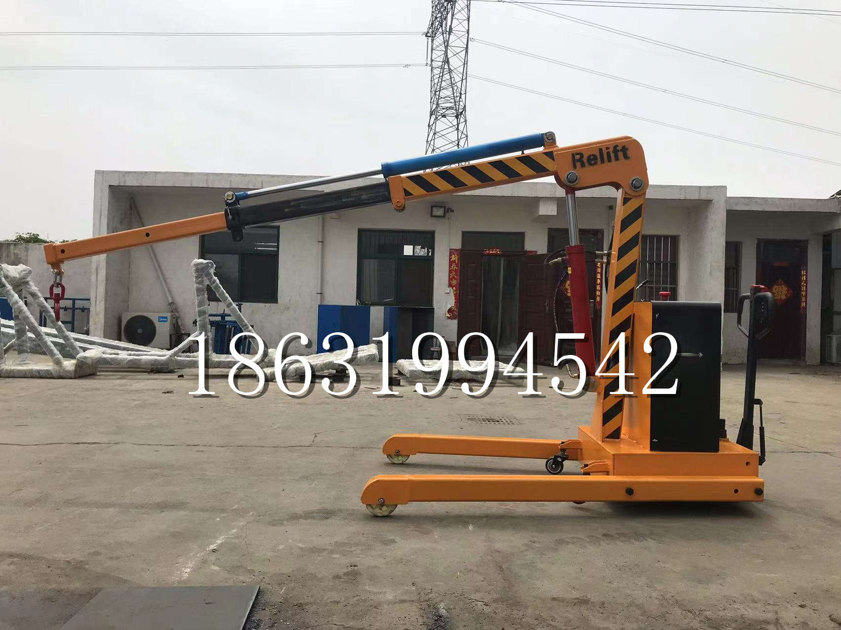 凌海市久征定做3吨三轮随车吊 农用园林绿化移树吊 平板工程用小吊机